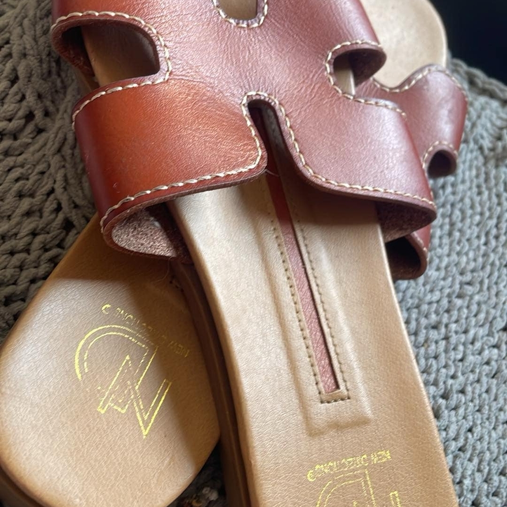 Brown Leather Sandals